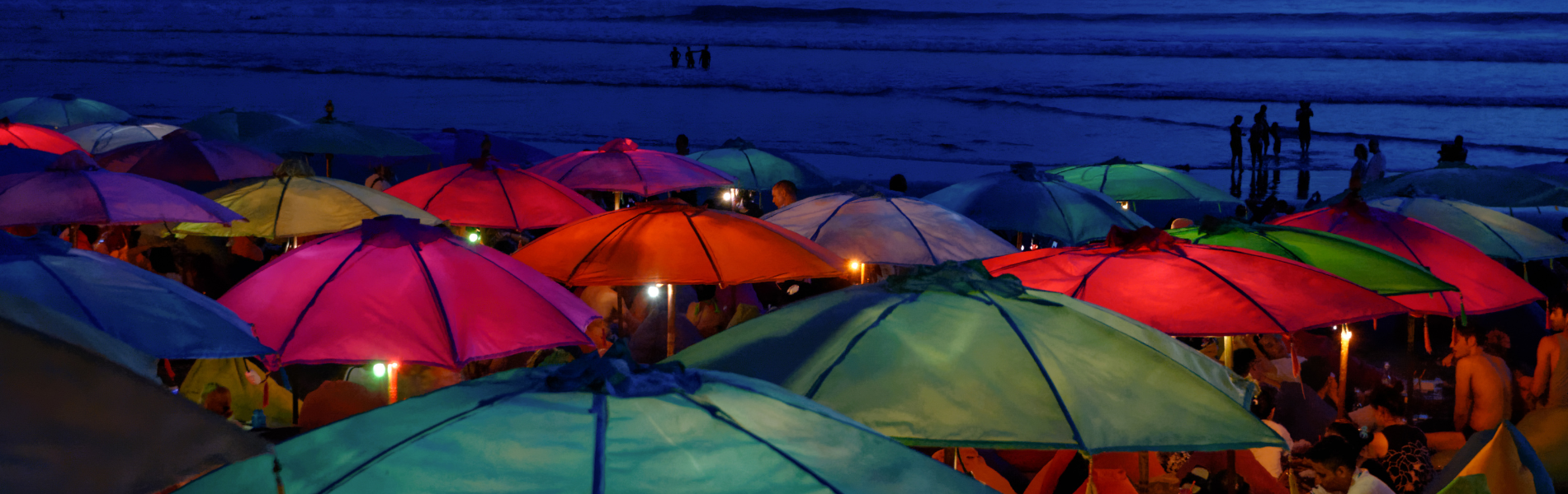 outdoor of the coffee shop every night